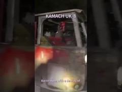 Smal 8 ton ondergrondse mijnwagen met een motor met lage uitlaatgassen